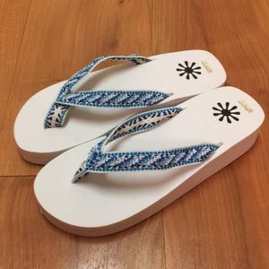 Beaded Flip Flops